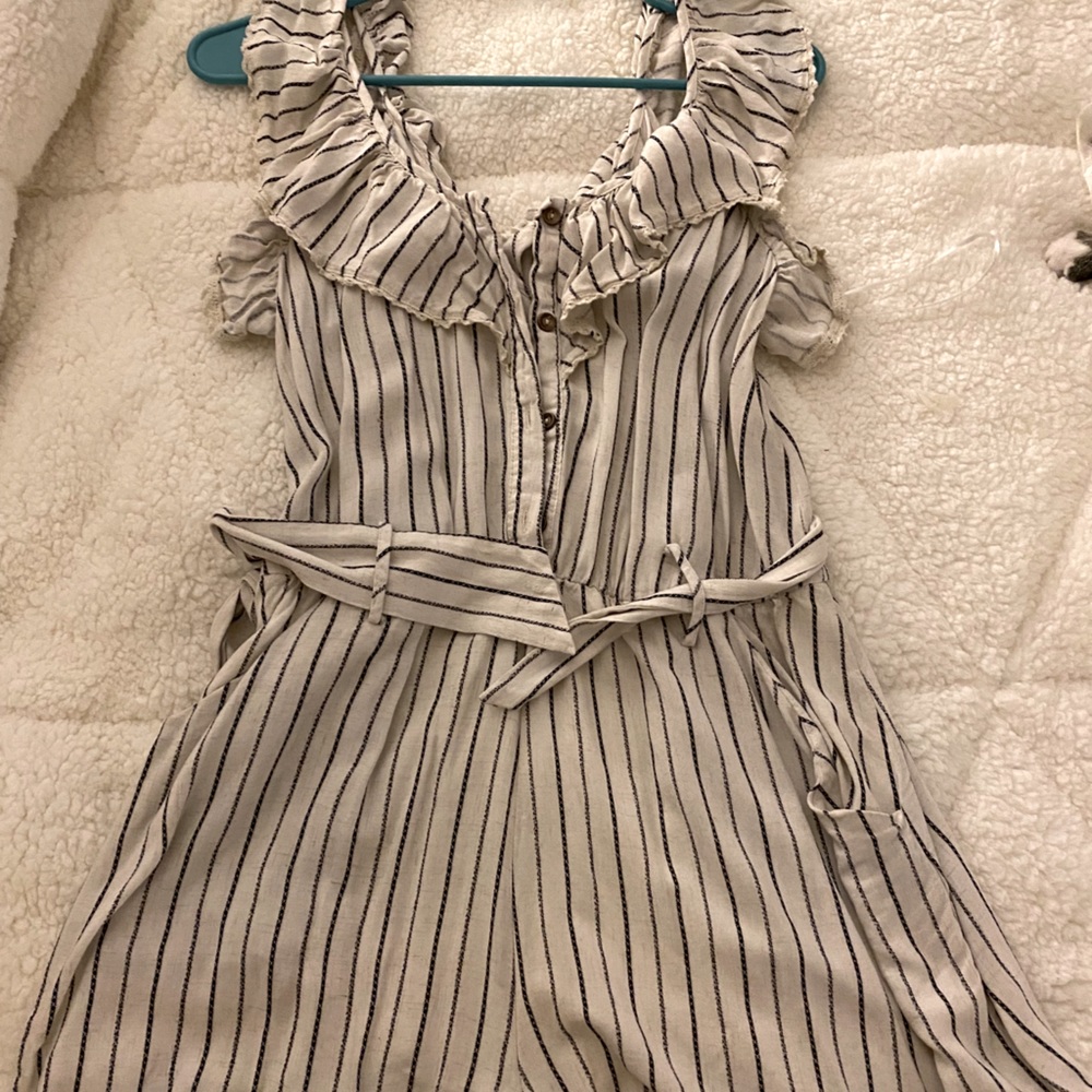 Striped romper